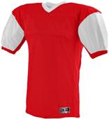 Adult Red Zone Football Jersey RED/WHITE Primary