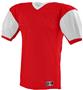 Adult Red Zone Football Jersey RED/WHITE Primary