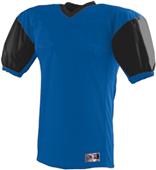 Adult Red Zone Football Jersey ROYAL/BLACK Primary