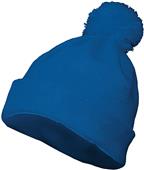 Adult Pom Pom Beanie (Vegas Gold,Lime,Powder Blue,Orange,Kelly)