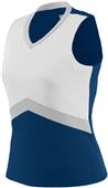 Womens/ Girls Flex Shell Sleeveless 2-Color Fancy Cheer Top
