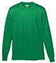 Adult/ Youth Wicking Long Sleeve T-Shirt KELLY GREEN Primary