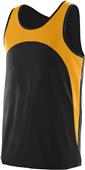 Adult Youth 2-Tone Track Jersey BLACK/GOLD Primary