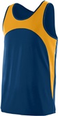 Adult Youth 2-Tone Track Jersey NAVY/GOLD Primary
