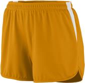 Augusta Sportswear 4" Ladies Rapidpace Track Shorts No Pockets 347