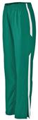 Womens, Lower Leg Zipper, Contrasting Side Vents, Pocketed, w/Drawcord Warmup Pants