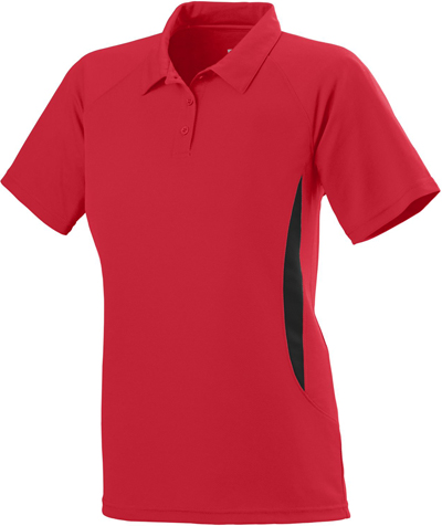 Womens 2-color, Wicking, 3-Button, Mission Polo Sport Shirt . Printing is available for this item.