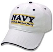 The Game United States Navy 6 Panel Relaxed Unstructured Cap (Gold or White)