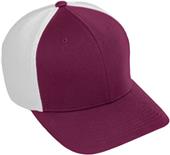 Adult Mid-Profile,  Flexfit, Pre-curved Bill Baseball/Trucker Cap (Navy,Royal,Red,Maroon,Purple)