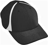Adult/Youth Flexfit, Pre-curved bill, Low Profile Baseball/Trucker Caps BLACK/WHITE Primary