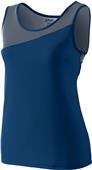 Augusta Ladies Accelerate Track Jersey 354 NAVY/GRAPHITE Primary