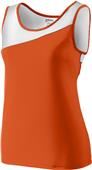 Augusta Ladies Accelerate Track Jersey 354 ORANGE/ WHITE Primary