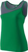 Augusta Ladies Accelerate Track Jersey 354 KELLY/GRAPHITE Primary