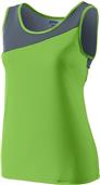 Augusta Ladies Accelerate Track Jersey 354 LIME/GRAPHITE Primary