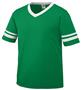 Youth 50/50 Toddler Short Sleeve w/Stripe Jerseys KELLY/WHITE Primary