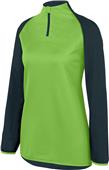 Womens 1/4 Zip Reflective Pullover 