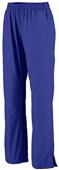 Womens, Lower Leg Zipper, Side Pockets, Athletic Warm-Up Sweat Pants