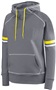 Augusta Sportswear Ladies Girls Spry Hoody GRAPHITE/WHITE/POWER YELLOW Primary