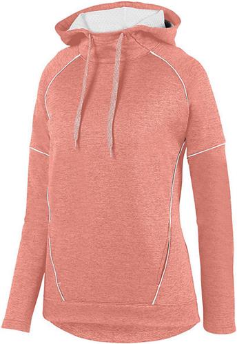 Womens, Scuba shaped 3 piece hood, Tonal Heather Hoodie. Decorated in seven days or less.