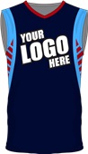 Custom Sublimated Basketball Jersey - Unisex "TrackerUnit" Cool Performance Tank