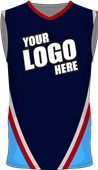 Custom Sublimated Basketball Jersey - Unisex "Ellipses" Cool Performance Tank