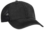 Pacific Headwear V67 Vintage Trucker Mesh Caps (Black)