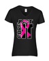 Epic Ladies Just Cure It V-Neck Graphic T-Shirts