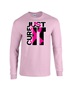 Epic Just Cure It Long Sleeve Cotton Graphic T-Shirts