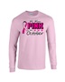 Epic Pink October Long Sleeve Cotton Graphic T-Shirts