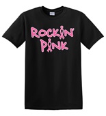 Epic Adult/Youth Rockin Pink Cotton Graphic T-Shirts