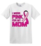 Epic Adult/Youth Pink for My Mom Cotton Graphic T-Shirts