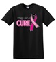 Epic Adult/Youth Pray for a Cure Cotton Graphic T-Shirts