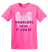 Epic Adult/Youth Warriors Wear Pink Cotton Graphic T-Shirts