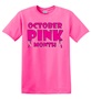 Epic Adult/Youth Pink October Cotton Graphic T-Shirts