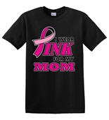 Epic Adult/Youth I Wear Pink 4 Mom Cotton Graphic T-Shirts
