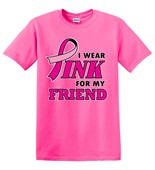Epic Adult/Youth Wear Pink 4 Friend Cotton Graphic T-Shirts