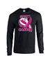 Epic Spike Cancer Long Sleeve Cotton Graphic T-Shirts
