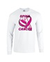 Epic Spike Cancer Long Sleeve Cotton Graphic T-Shirts