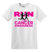Epic Adult/Youth Run for Cancer Cotton Graphic T-Shirts