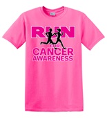 Epic Adult/Youth Run for Cancer Cotton Graphic T-Shirts