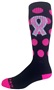 BLACK BODY/HOT PINK RIBBONS
