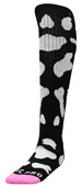 Over-The-Calf Cow Moo Socks PAIR