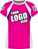 Sublimated Womens/Girls All-Sport Jersey - Custom "Prism" Cool Performance Crew