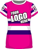 Sublimated Womens/Girls All-Sport Jersey - Custom "Bandit" Cool Performance Crew