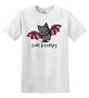 Epic Adult/Youth Cute Creepy Bat Cotton Graphic T-Shirts