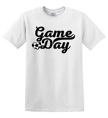 Epic Adult/Youth Game Day Soccer Heart Cotton Graphic T-Shirts
