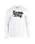 Epic Game Day Volleyball Heart Long Sleeve Cotton Graphic T-Shirts