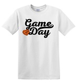 Epic Adult/Youth Game Day Basketball Heart Cotton Graphic T-Shirts