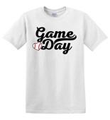 Epic Adult/Youth Game Day Baseball Heart Cotton Graphic T-Shirts