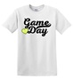 Epic Adult/Youth Game Day Tennis Heart Cotton Graphic T-Shirts